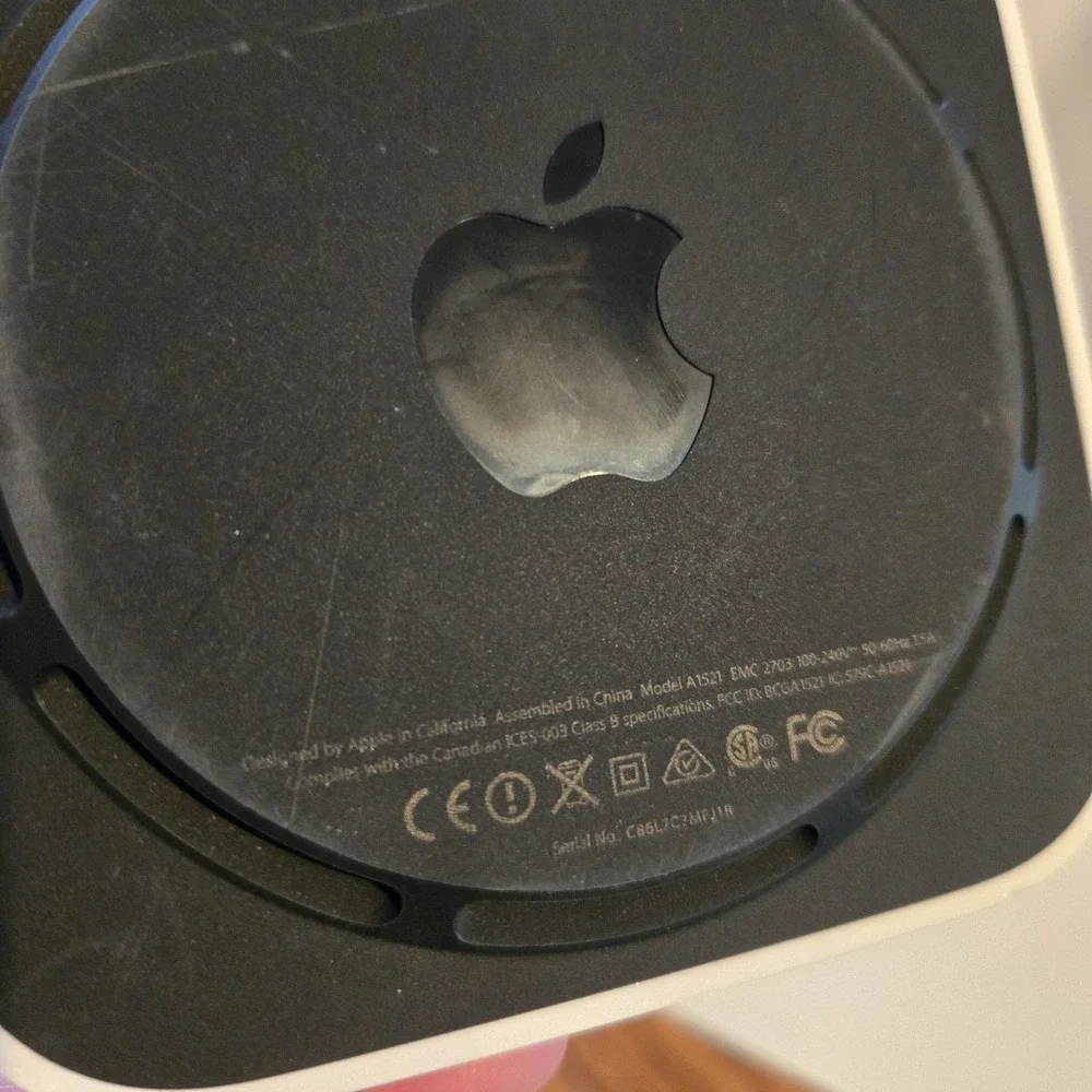 APPLE AirPort A1521 Extreme Base Station 6th Gen Dual Band 802.11ac‎ Wifi ROUTER